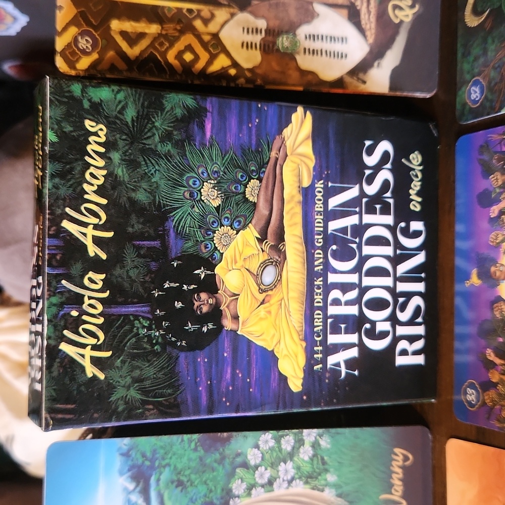 NEW AFRICAN GODDESS RISING Oracle ✨️ 44 Cards with brief details - Picture 1 of 7